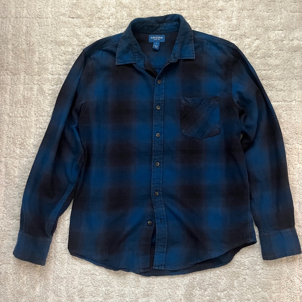 Arizona Jean Co. Blue & Black Flannel